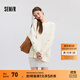 森馬（Semir）毛衣女冬季oversize小狗提花圓領(lǐng)軟糯毛衫慵懶風(fēng)溫柔甜美上衣 白色調00311 M