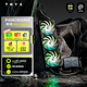 TRYX（創(chuàng  )氪星系）PANORAMA展域360水冷cpu散熱器ARGB黑6.67英寸曲面屏/Asetek8/KANALI軟件/裸眼3D視覺(jué)