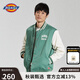 dickies 夾克 時(shí)尚寬松休閑棒球服外套 男女情侶運動(dòng)11147 常春藤綠 M