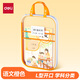 得力(deli)L型學(xué)生網(wǎng)紗拉鏈袋 科目分類(lèi)袋文件袋學(xué)生加厚學(xué)科袋大容量大開(kāi)口 橙色語(yǔ)文PP123
