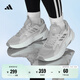 adidas「波波鞋」OZWAVE厚底休閑老爹鞋男女阿迪達斯官方輕運動(dòng) 淺灰色/深灰色/銀色 41 (255mm)