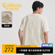 卡賓男裝刺繡圖案涼感t恤高級質(zhì)感T恤25夏季新款休閑短袖圓領(lǐng)上衣