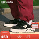 FILA FUSION斐樂(lè )官方潮牌章昊同款50-50 DX II帆布鞋新款休閑百搭運動(dòng)女板鞋
