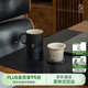 萬仟堂（Edenus）茶杯 陶瓷高檔男士商務(wù)辦公杯茶水分離杯泡茶杯 發(fā)財(cái)杯