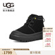 UGG冬季男女同款時尚厚底系帶紐姆休閑彩殼雪地靴時尚靴 1143991 BBLC | 黑色/黑色 39