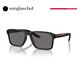 PRADA LINEA ROSSA/普拉達(dá)太陽(yáng)眼鏡運(yùn)動(dòng)偏光墨鏡0PS 05YSF 黑色鏡腿/深灰偏光DG002G 58