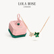 LOLA ROSE羅拉玫瑰常青藤新款雙葉寶石項鏈女節日禮物送女友 【織愛(ài)禮盒】LR50048SJ
