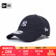 NEW ERA紐亦華MLB棒球帽NY LA軟頂彎檐鴨舌帽子休閑遮陽(yáng)920 13058750-藏青色-NY OSFM