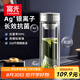 富光抗菌玻璃杯 雙層高硼硅泡茶杯子 茶水分離水杯男教師禮物京東限定