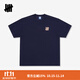 UNDEFEATED官方春季新品美式街頭經(jīng)典字母LOGO涼感休閑短袖T恤男上衣 寶藍色 XL