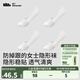 蕉下（beneunder）襪子女夏季薄款透氣隱形船襪防滑不掉跟防脫襪AF00024情人節禮物 【淺口】白+白+白+白