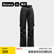 蕉內(nèi)（Bananain）【趙露思同款】氧氣505 Proof女士工裝闊腿褲三防褲子25秋冬新款 黑色 M