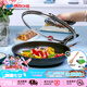 Kitchenart韓國進(jìn)口麥飯石煎鍋平底鍋不粘鍋牛排鍋家用寶寶輔食煎餅鍋煎蛋鍋 紅標(biāo)#30通用 韓國原裝