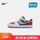 NIKE 耐克男女童休閑板鞋COURT BOROUGH魔術(shù)貼易穿脫兒童運動(dòng)童鞋低幫 IM2182-633 28 【建議腳長(cháng)17cm】
