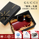 古馳（GUCCI）墨鏡眼鏡女款時(shí)尚經(jīng)典黑色大方框防曬遮陽(yáng)太陽(yáng)鏡送女生情人節禮物 GG0632SA-001黑框灰片  禮盒包裝+順豐包郵