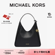 MICHAEL KORS邁克高仕 MK【七夕禮物】Raquel女士大號Hobo單肩包 黑色 001 大號 順豐空運 極速發(fā)貨