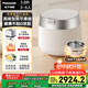 松下（Panasonic）【國家補貼】旗艦款飯光光Ultra電飯煲0涂層家用無(wú)涂層電壓力飯鍋4-5人不銹鋼IH加熱3.8升HXES151