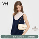 VANESSA HOGANVH女包艾爾鏈條包簡約柔軟可調(diào)節(jié)菱格鏈條包小眾通勤單肩斜挎包