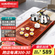 金灶（KAMJOVE） 自動(dòng)茶具套裝茶盤(pán)整套功夫茶具全智能泡茶機(jī)整套功夫茶具茶盤(pán) 搭配K9爐、茶具、茶渣桶 1個(gè)