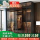 凱帝格 鋼化玻璃門(mén)衣柜臥室輕奢意式簡(jiǎn)約現代大衣櫥組合家具三四五六門(mén) 帶頂柜【總高2.4米】 【長(cháng)2米】5門(mén)