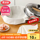 美麗雅蒸籠布純棉紗布36cm大號食品用包子饅頭餃子蒸鍋墊不粘過濾布屜布