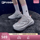FILAFUSION斐樂潮牌女鞋老爹鞋隕石鞋新款休閑鞋運動鞋 羊皮紙粉/多霧灰-PV 37.5