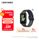 三星（SAMSUNG）Galaxy Fit3 智能手環(huán) 1.6英寸 超高清AMOLED屏幕 輕薄設(shè)計(jì) 藍(lán)牙運(yùn)動(dòng)心率健康監(jiān)測【國家補(bǔ)貼】 水墨黑
