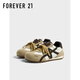 FOREVER21阿甘德訓鞋女2025秋季新款美式軟平底輕便百搭學(xué)生戶(hù)外休閑運動(dòng)鞋 米色 40