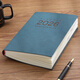 朗捷（longe）【26新版】日程本2026年計劃本便攜效率手冊馬年日歷記事本商務(wù)加厚工作日志筆記本子定制logo 藍色（26新版）