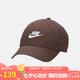 耐克中性帽子U NK CLUB CAP U CB FUT WSH L運動帽FB5368-237棕M