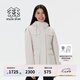 KOLON SPORT/可隆防水棉服 女子戶外運(yùn)動(dòng)防水防風(fēng)保暖工裝連帽可調(diào)節(jié)棉服 LKPJ4WTT10-CR 米白 L (170/92A)