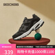斯凱奇（Skechers）男鞋秋季厚底老爹鞋休閑熊貓鞋軟底運動(dòng)鞋237067