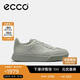 愛(ài)步（ECCO）25年早秋新款輕盈德訓休閑厚底板鞋 街頭球鞋539834 鴿子灰41