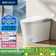 恒潔（HEGII）輕智能馬桶HQ606P 輕音隨心貼翻蓋翻圈無(wú)水壓HQ606P 400mm坑距