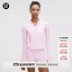 lululemon丨Lightweight 女士輕盈版跑步夾克 防曬速干 LW3FU5S 柔紗粉 S /6