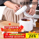 貝瑟斯陶瓷碗燉盅 象耳把手燉湯盅餐具罐帶蓋隔水燉罐1500ml