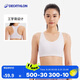 迪卡儂運(yùn)動(dòng)內(nèi)衣女中強(qiáng)度瑜伽外穿透氣Y字背文胸-5206612
