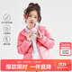 笛莎（DEESHA）童裝女童2025秋冬短款三防輕薄羽絨服外套 櫻桃紅 150