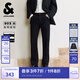 杰克·瓊斯（JACK&JONES）【七夕情人節禮物】25年男裝秋季黑色牛仔褲男直筒休閑長(cháng)褲微彈 A15黑色牛仔 34 180 W34/L32