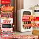 美的（Midea）【可愛(ài)多小冰箱】96升家用客廳辦公室冰吧冷藏保鮮展示柜茶葉飲料水果立式酒柜迷你小型JC-96GMR