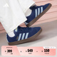 adidas「T頭鞋」VL COURT 2.0復(fù)古休閑板鞋德訓(xùn)鞋阿迪達(dá)斯輕運(yùn)動(dòng) 深藍(lán)/粉藍(lán)/樹(shù)脂黃(推薦女生選小半碼)   41