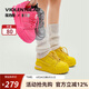 暴力熊（VIOLENTBEAR）女鞋2025年新款夏季百搭潮流小胖丁時(shí)尚休閑潮厚底增高休閑鞋板鞋 向日葵黃 38