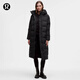 lululemon丨Wunder Puff 女士長(cháng)款羽絨外套 防風(fēng) 拒水 LW4CAGS 黑色 XS /4