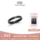 丹尼爾惠靈頓（DanielWellington）dw戒指男時尚飾品曜目黑情侶對戒七夕情人節(jié)禮物送男友DW00400363