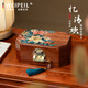 維佩洛高端品質(zhì)螺鈿首飾盒國祿花梨木實(shí)木收納盒2025新款三金珠寶盒 【憶清歡】花梨木首飾盒