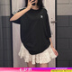 阿迪達(dá)斯（adidas）三葉草男裝女裝 2025夏季新款時(shí)尚情侶圓領(lǐng)短袖T恤修身休閑運(yùn)動(dòng)服 IZ1832/黑色小標(biāo)/男女同款 L