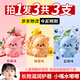 嬌之物語(yǔ)卡通款兒童唇膏保濕滋潤防干裂男孩女孩純天然嬰幼兒凡士林潤唇膏 粉色+黃色+藍色 4g 3支 超值優(yōu)惠裝