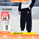 Converse匡威童裝男童長(zhǎng)褲2025春季新款中大童女童休閑運(yùn)動(dòng)褲百搭束腳衛(wèi)褲 正黑色 160 /66 【建議身高152-158cm】