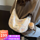愛(ài)情海包包女包斜挎包餃子包帆布包通勤品牌生日禮物高級感送女友老婆