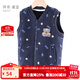 汪汪隊立大功（PAW PATROL）汪汪隊兒童馬甲秋裝2025新款男童背心純棉坎肩寶寶春秋中大童馬夾 【常規款】阿奇藏藍 777 120cm